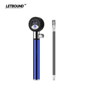 Portable High-pressure Bicycle Air Pump Mini Air pump with Digital LCD Pressure Display Gauge Mountain Bike Cycling Equipment